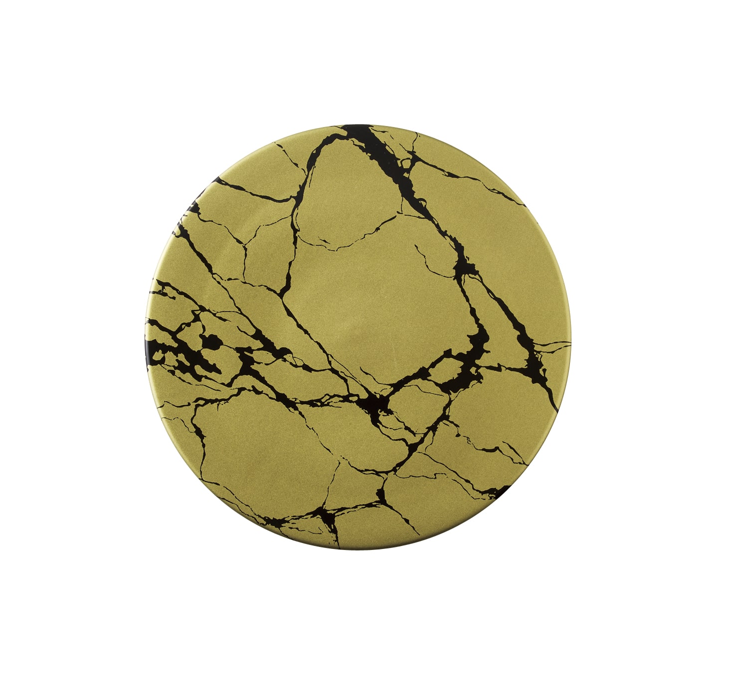 丸モ高木陶器 稲妻金25cm皿 4A153-20 1個(ご注文単位1個)【直送品】