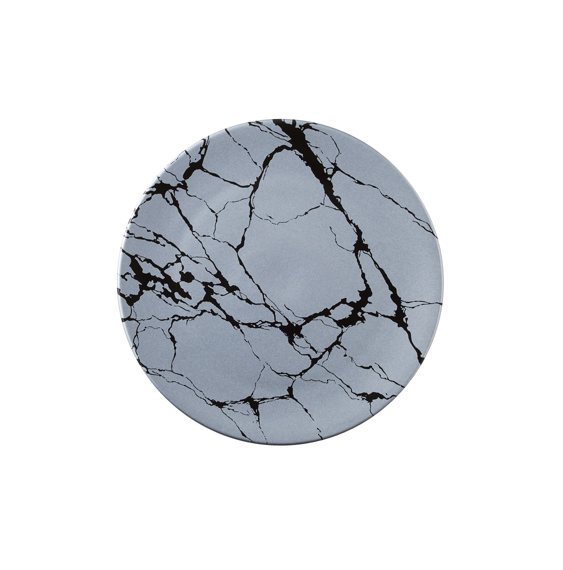 丸モ高木陶器 稲妻銀19cm皿 4A153-21 1個(ご注文単位1個)【直送品】