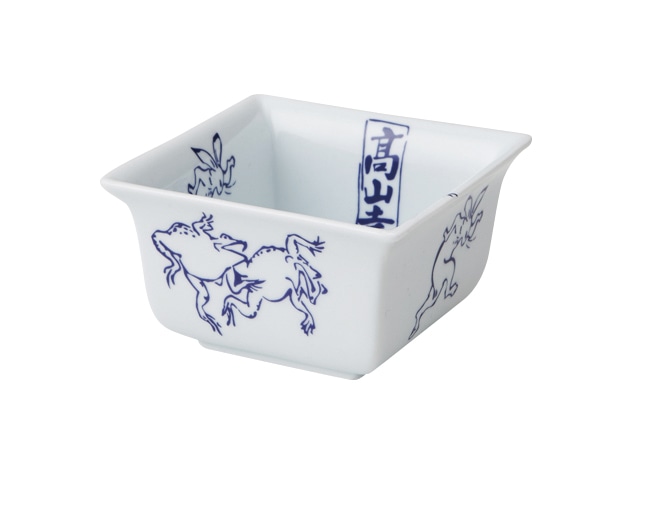 丸モ高木陶器 イングレ高山寺角小鉢 4A173-07 1個（ご注文単位1個）【直送品】