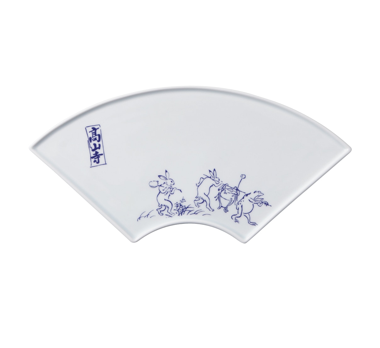 丸モ高木陶器 イングレ高山寺扇型焼物皿 4A173-15 1個（ご注文単位1個）【直送品】