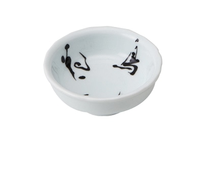 丸モ高木陶器 イングレ花鳥風月輪花千代口 4A174-01 1個（ご注文単位1個）【直送品】