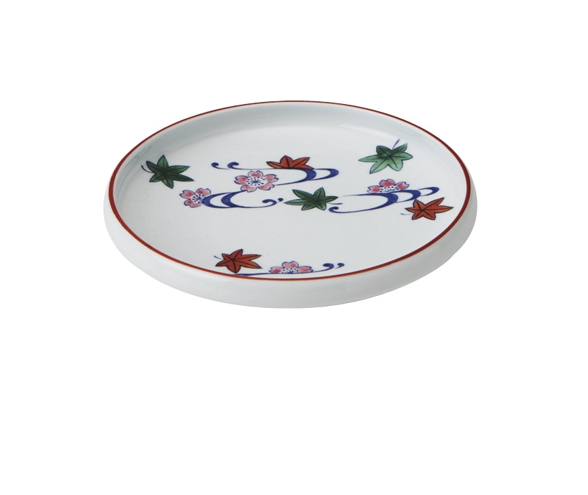 丸モ高木陶器 イングレ流水駒型向付 4A175-04 1個(ご注文単位1個)【直送品】