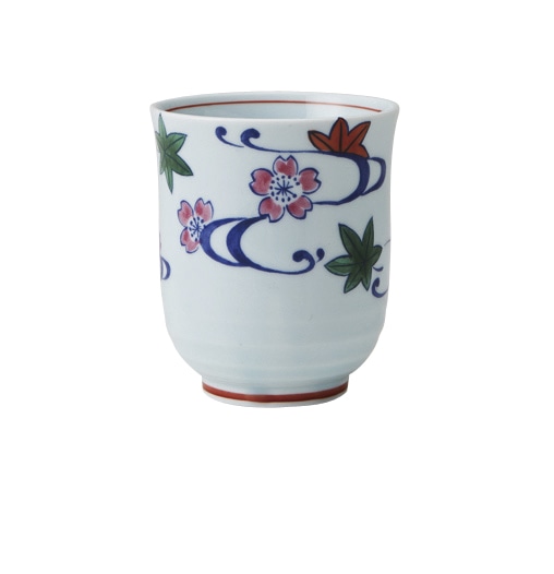 丸モ高木陶器 イングレ流水長湯呑 4A175-09 1個(ご注文単位1個)【直送品】