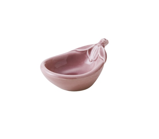 丸モ高木陶器 ナスビ珍味入桃 4A177-01 1個(ご注文単位1個)【直送品】