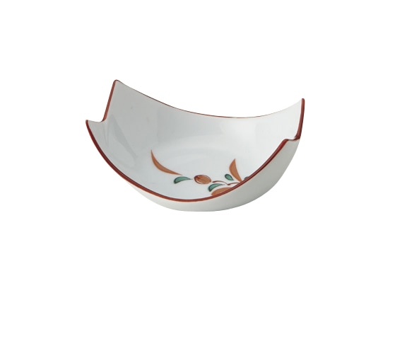 丸モ高木陶器 一つ花笹舟小付 4A177-39 1個（ご注文単位1個）【直送品】