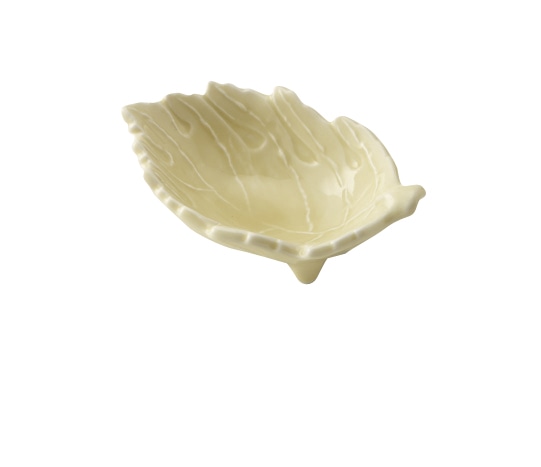 丸モ高木陶器 黄木の葉珍味入 4A178-11 1個（ご注文単位1個）【直送品】