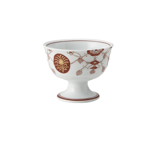 丸モ高木陶器 瓔珞高台小鉢 4A178-17 1個（ご注文単位1個）【直送品】