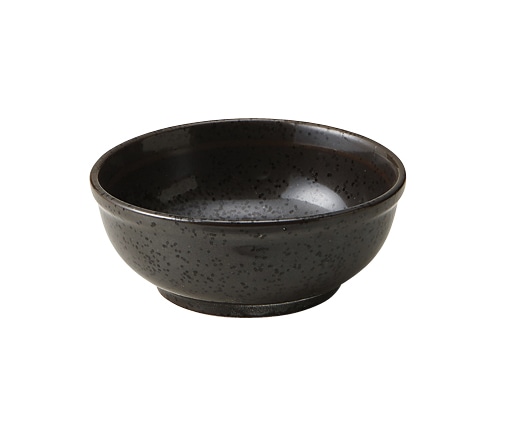 丸モ高木陶器 黒釉丸小鉢 4A178-32 1個（ご注文単位1個）【直送品】