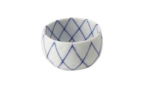 丸モ高木陶器 内外アミ三ツ足小付（大） 4A180-10 1個（ご注文単位1個）【直送品】