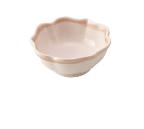 丸モ高木陶器 桃桔梗小付 4A180-17 1個（ご注文単位1個）【直送品】