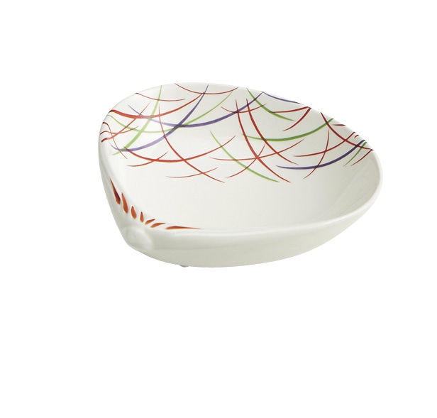 丸モ高木陶器 武蔵野貝型小鉢 4A181-24 1個(ご注文単位1個)【直送品】