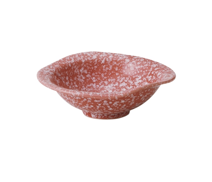 丸モ高木陶器 ヒラヒラ小付ローズ吹 4A187-10 1個(ご注文単位1個)【直送品】