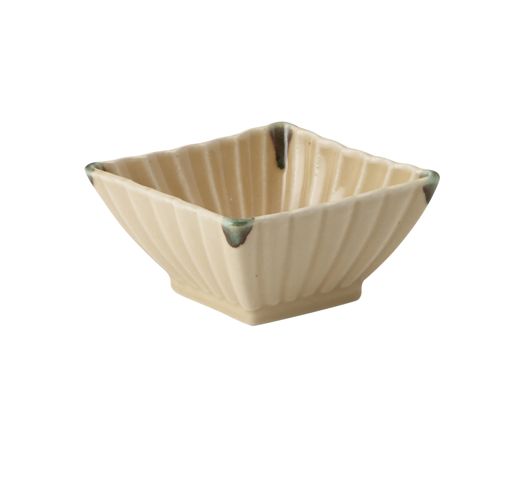 丸モ高木陶器 黄瀬戸菱型小鉢 4A187-26 1個（ご注文単位1個）【直送品】