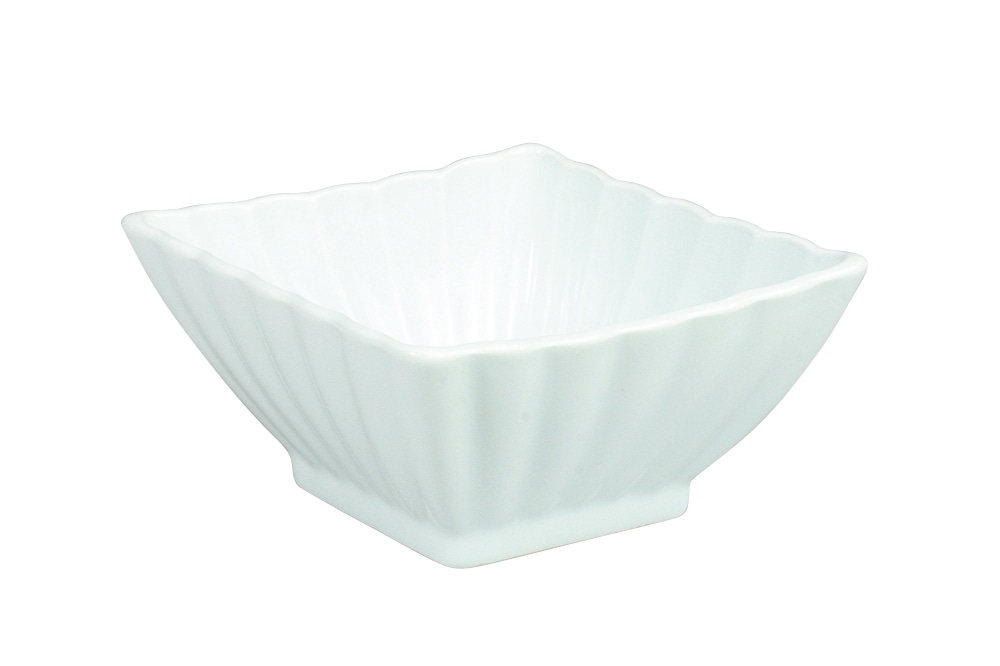 丸モ高木陶器 白菱型小鉢 4A187-27 1個（ご注文単位1個）【直送品】