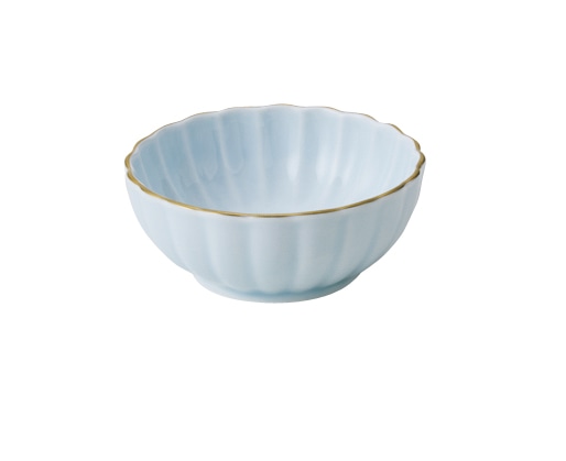 丸モ高木陶器 青白渕金千代口 4A199-06 1個（ご注文単位1個）【直送品】