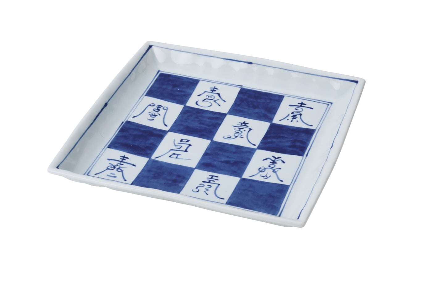 丸モ高木陶器 寿ずくし角大皿 4A200-15 1個（ご注文単位1個）【直送品】