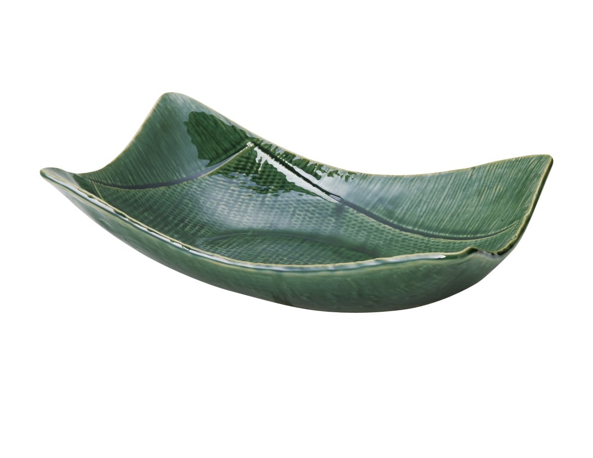 丸モ高木陶器 キャベツ皿緑 4A200-16 1個（ご注文単位1個）【直送品】