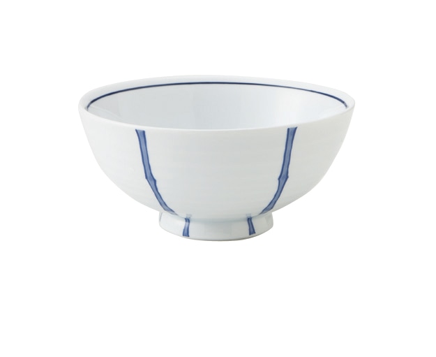 丸モ高木陶器 イングレ竹節飯碗 4A201-09 1個（ご注文単位1個）【直送品】