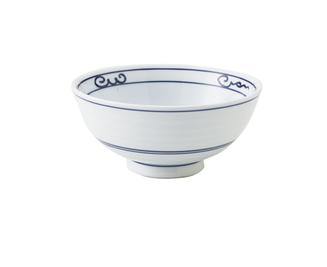 丸モ高木陶器 イングレ筋入飯碗 4A201-12 1個（ご注文単位1個）【直送品】