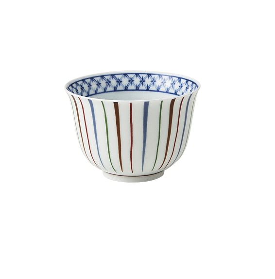 丸モ高木陶器 色十草内絵煎茶 4A205-01 1個（ご注文単位1個）【直送品】