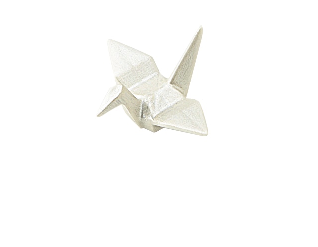 丸モ高木陶器 銀彩鶴箸置 4A209-34 1個（ご注文単位1個）【直送品】