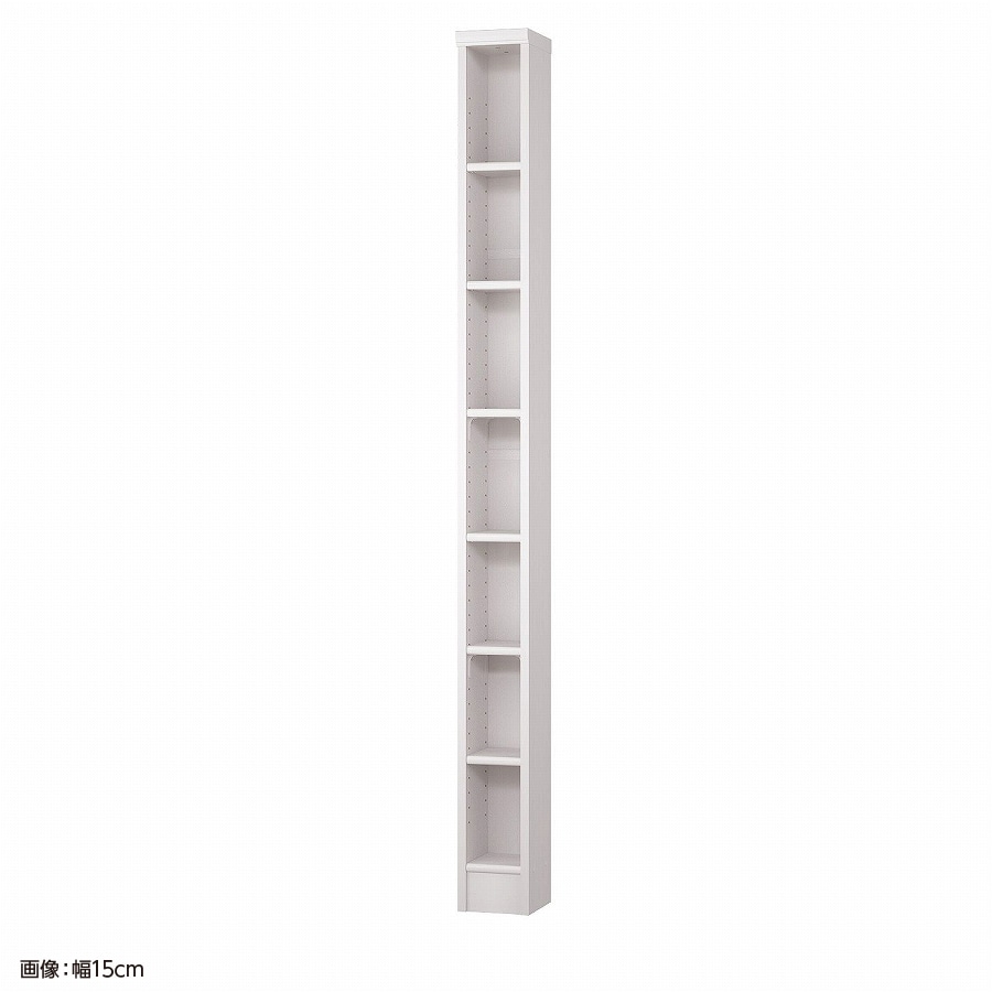 大洋 オーダーシェルフ ホワイトウッド NCオーダー1815 S WW 幅150×奥行190×高さ1780(mm) 1台（ご注文単位1台）【直送品】