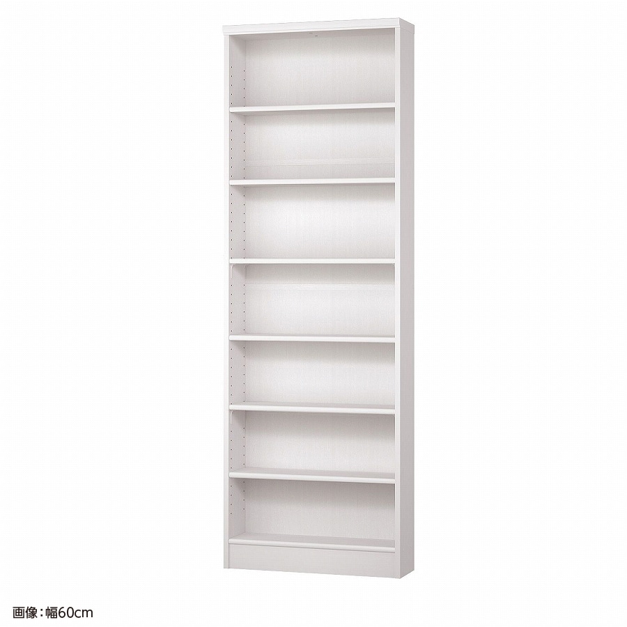 大洋 オーダーシェルフ ホワイトウッド NCオーダー1860 S WW 幅600×奥行190×高さ1780(mm) 1台（ご注文単位1台）【直送品】