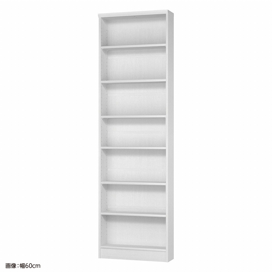 大洋 オーダーシェルフ ホワイトウッド NCオーダー2060 S WW 幅600×奥行190×高さ2000(mm) 1台(ご注文単位1台)【直送品】