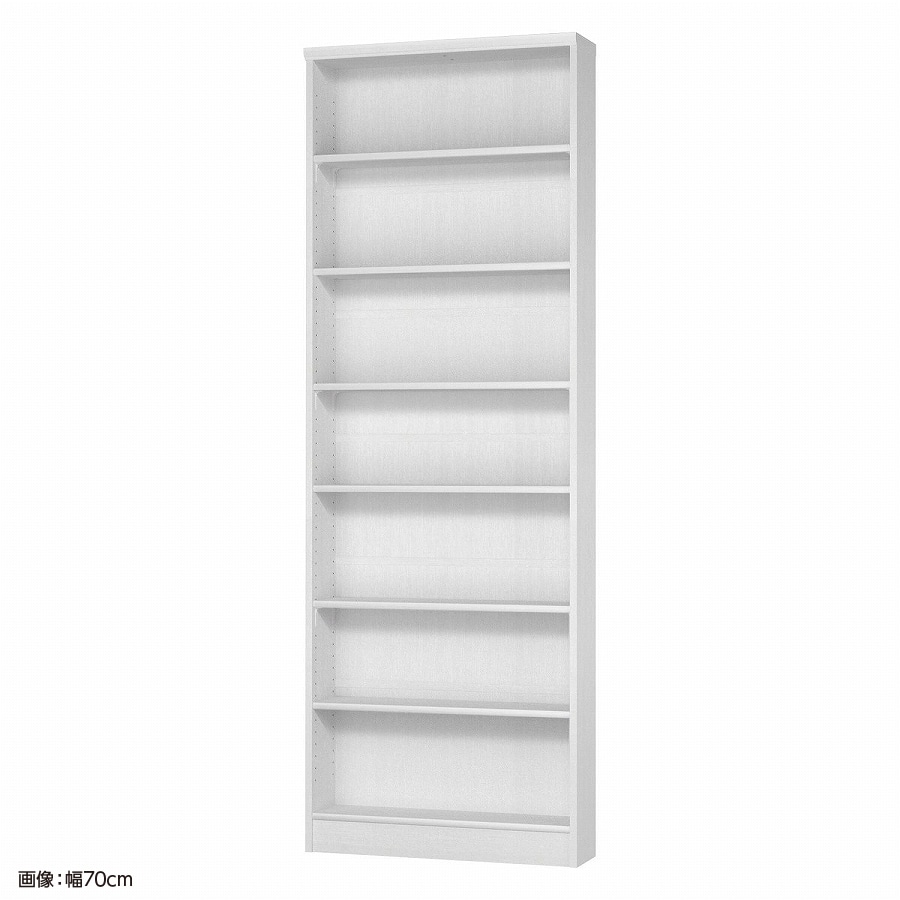 >大洋 オーダーシェルフ ホワイトウッド NCオーダー2070 S WW 幅700×奥行190×高さ2000(mm) 1台(ご注文単位1台)【直送品】