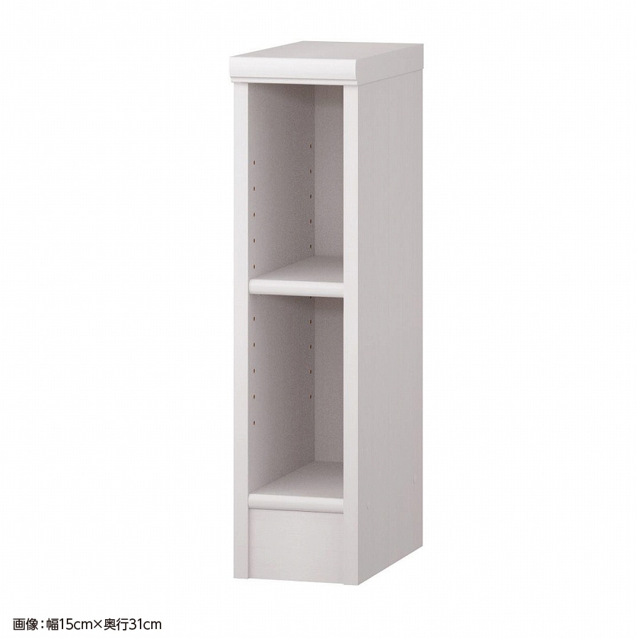 大洋 オーダーシェルフ ホワイトウッド NCオーダー6015 SR WW 幅150×奥行250×高さ600(mm) 1台（ご注文単位1台）【直送品】