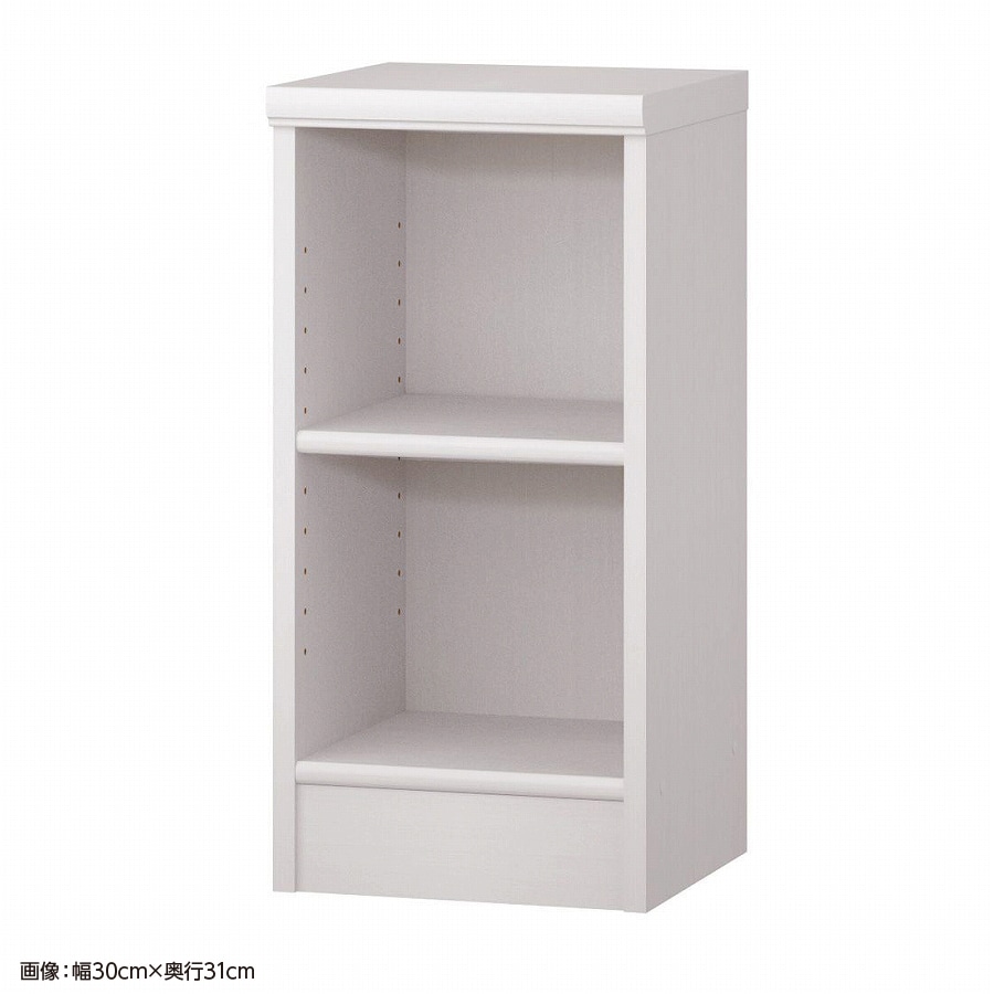 大洋 オーダーシェルフ ホワイトウッド NCオーダー6035 SR WW 幅350×奥行250×高さ600(mm) 1台（ご注文単位1台）【直送品】