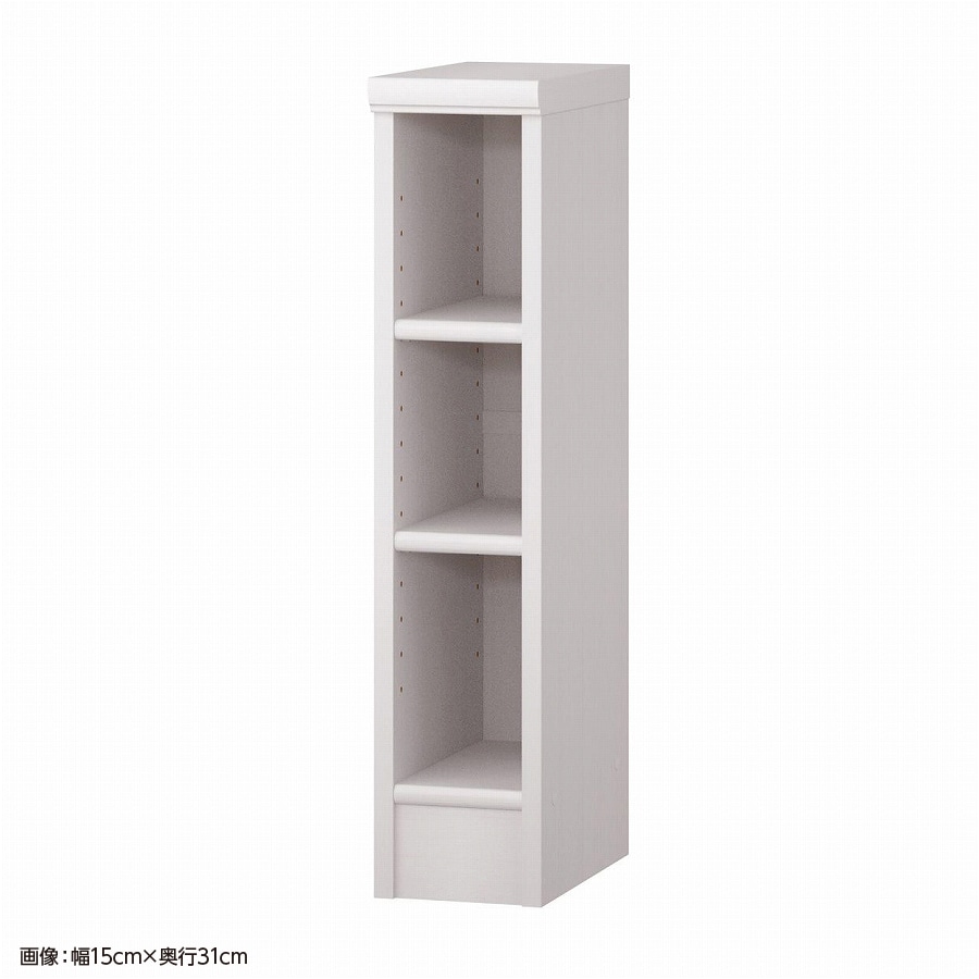 大洋 オーダーシェルフ ホワイトウッド NCオーダー7015 SR WW 幅150×奥行250×高さ700(mm) 1台（ご注文単位1台）【直送品】