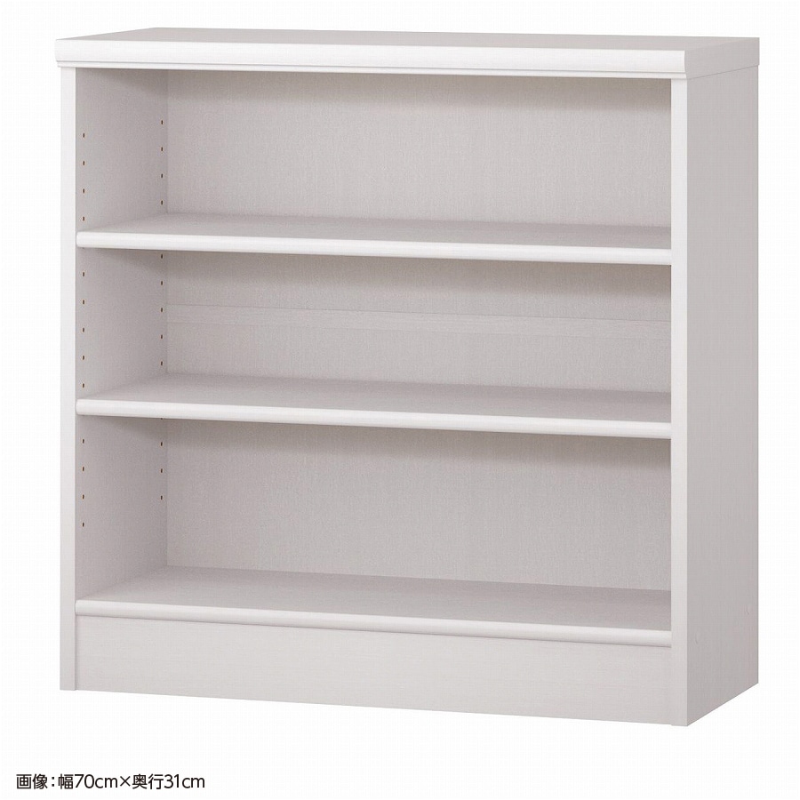 大洋 オーダーシェルフ ホワイトウッド NCオーダー7065 SR WW 幅650×奥行250×高さ700(mm) 1台（ご注文単位1台）【直送品】