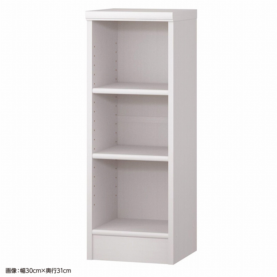 大洋 オーダーシェルフ ホワイトウッド NCオーダー8035 SR WW 幅350×奥行250×高さ800(mm) 1台（ご注文単位1台）【直送品】