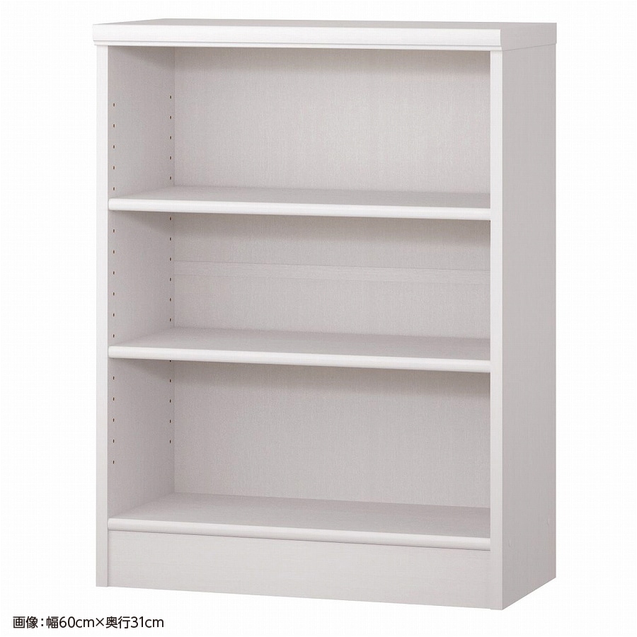 大洋 オーダーシェルフ ホワイトウッド NCオーダー8060 SR WW 幅600×奥行250×高さ800(mm) 1台（ご注文単位1台）【直送品】