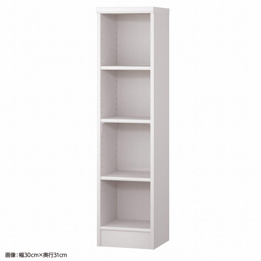 大洋 オーダーシェルフ ホワイトウッド NCオーダー1235 SR WW 幅350×奥行250×高さ1170(mm) 1台（ご注文単位1台）【直送品】