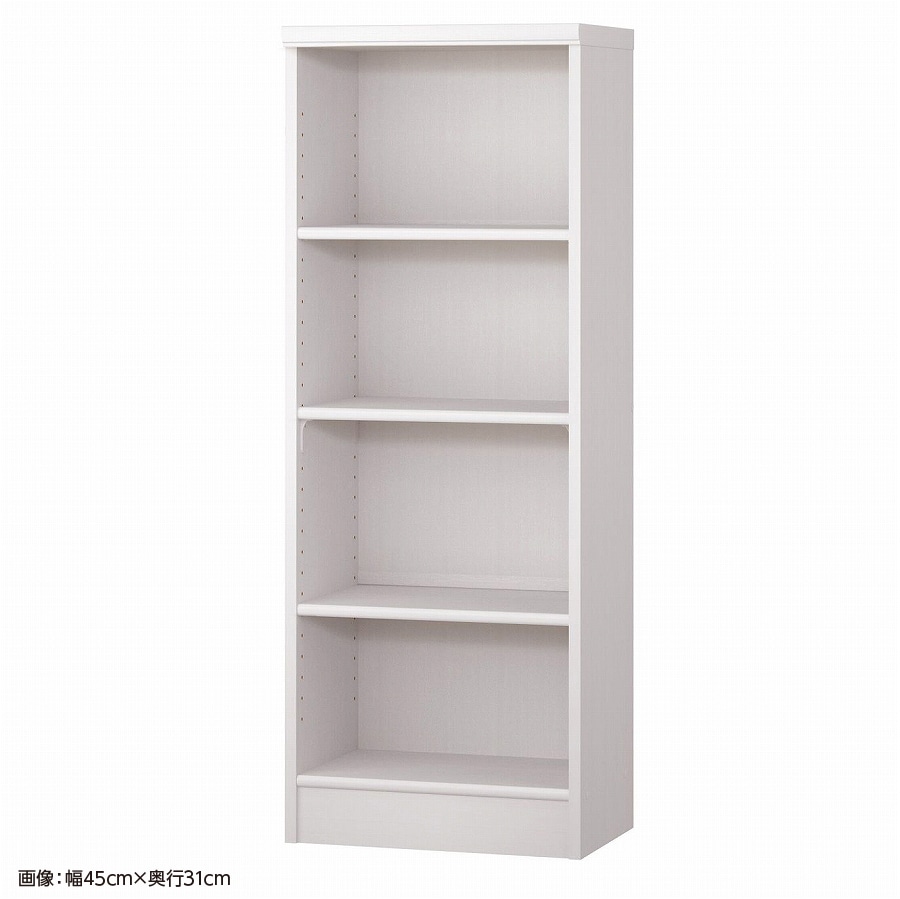 大洋 オーダーシェルフ ホワイトウッド NCオーダー1245 SR WW 幅450×奥行250×高さ1170(mm) 1台（ご注文単位1台）【直送品】