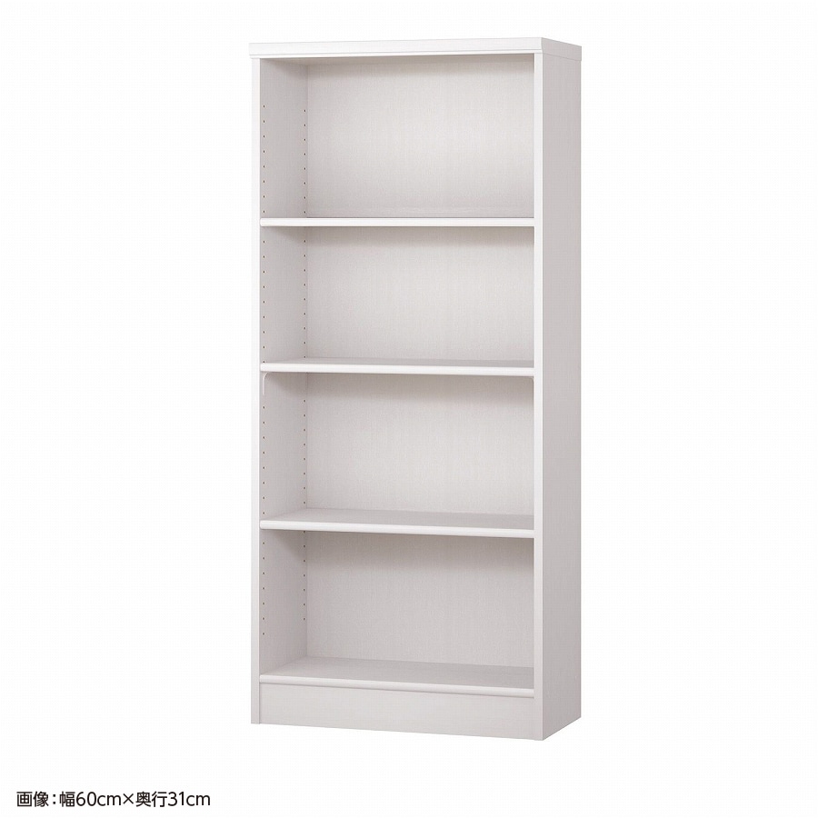 大洋 オーダーシェルフ ホワイトウッド NCオーダー1455 SR WW 幅550×奥行250×高さ1350(mm) 1台（ご注文単位1台）【直送品】