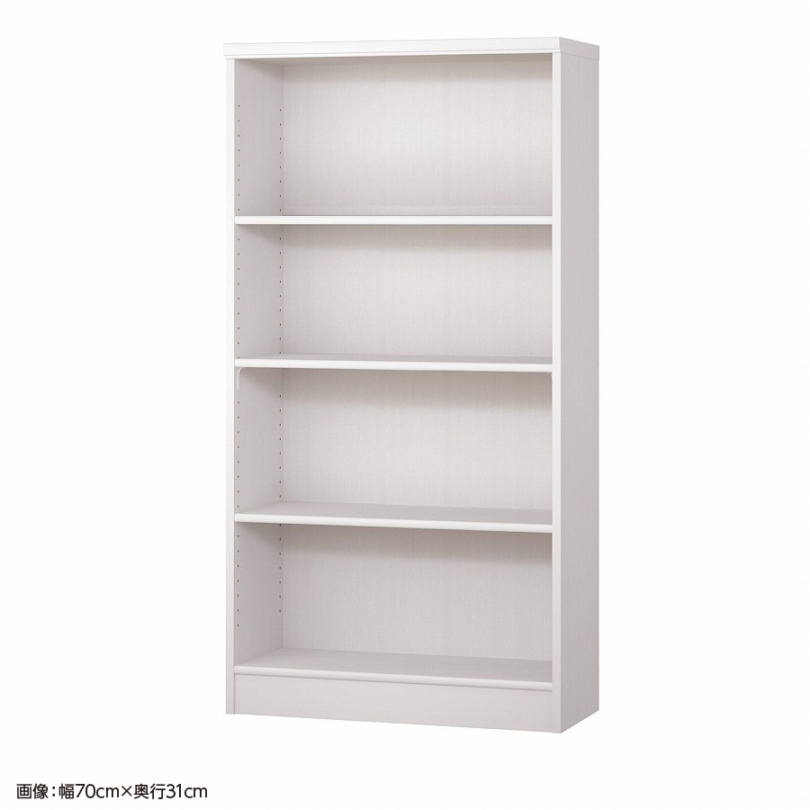 大洋 オーダーシェルフ ホワイトウッド NCオーダー1470 SR WW 幅700×奥行250×高さ1350(mm) 1台（ご注文単位1台）【直送品】