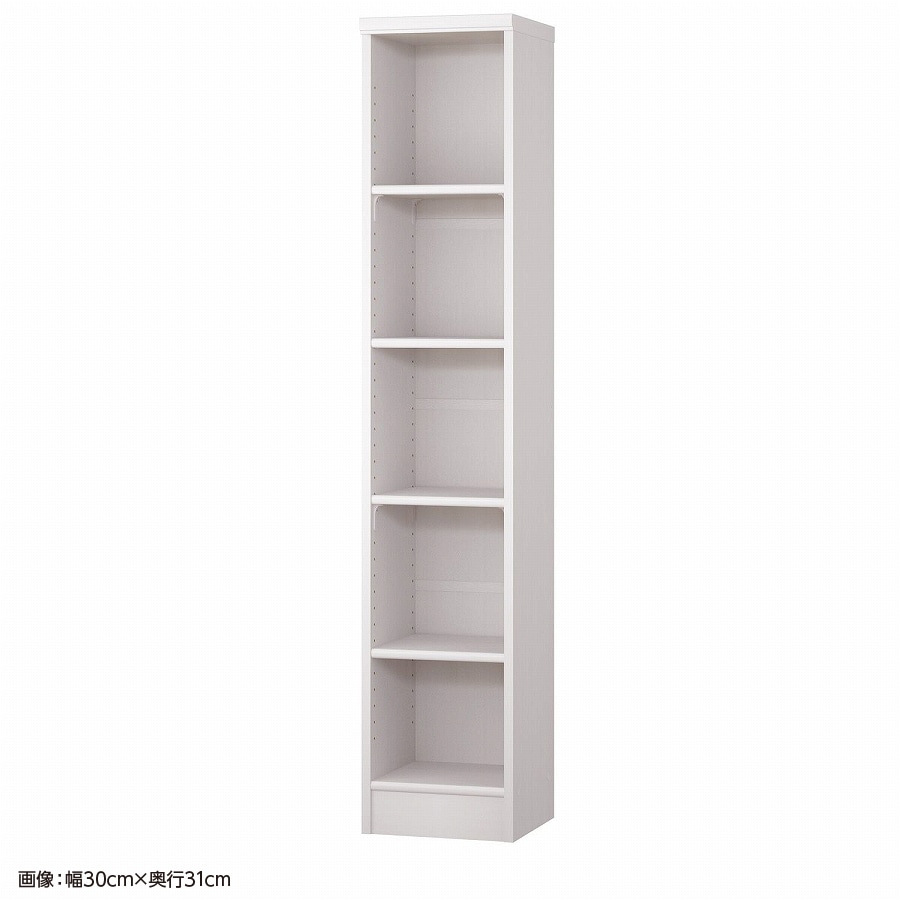 大洋 オーダーシェルフ ホワイトウッド NCオーダー1535 SR WW 幅350×奥行250×高さ1499(mm) 1台（ご注文単位1台）【直送品】