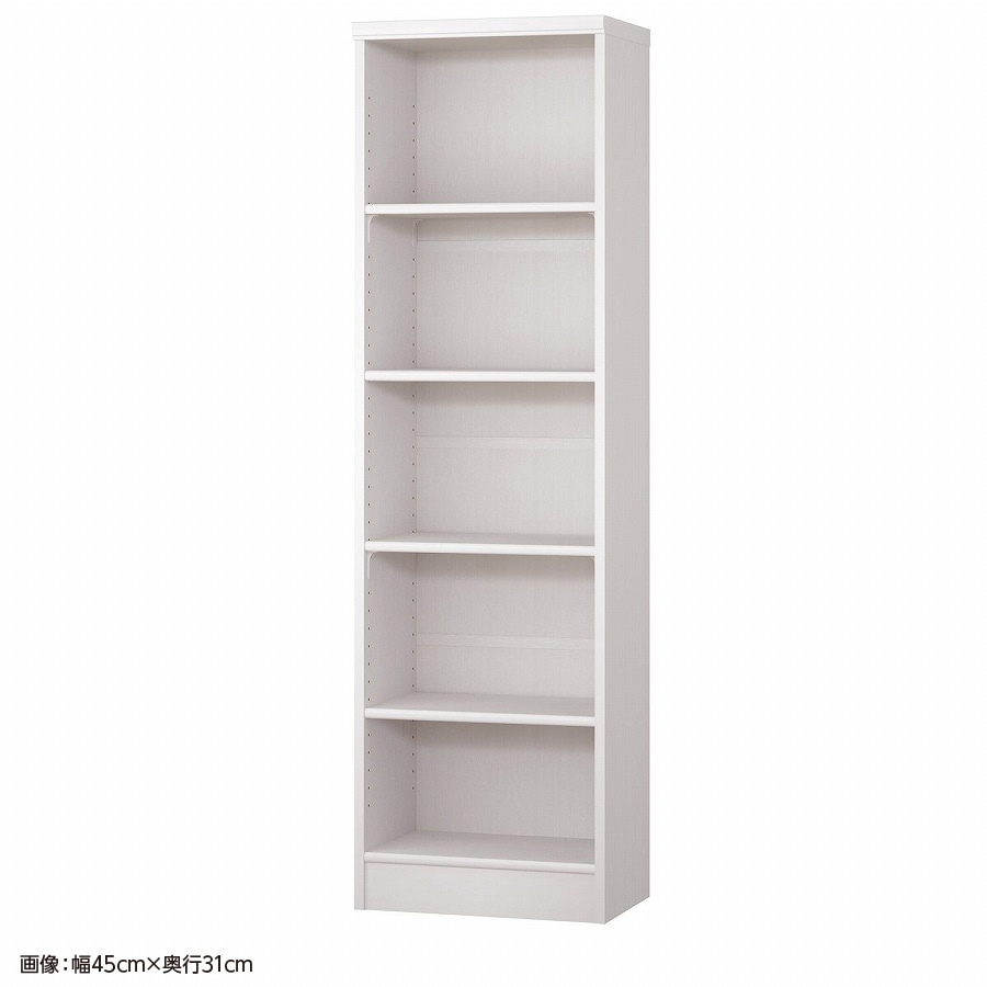 大洋 オーダーシェルフ ホワイトウッド NCオーダー1545 SR WW 幅450×奥行250×高さ1499(mm) 1台（ご注文単位1台）【直送品】