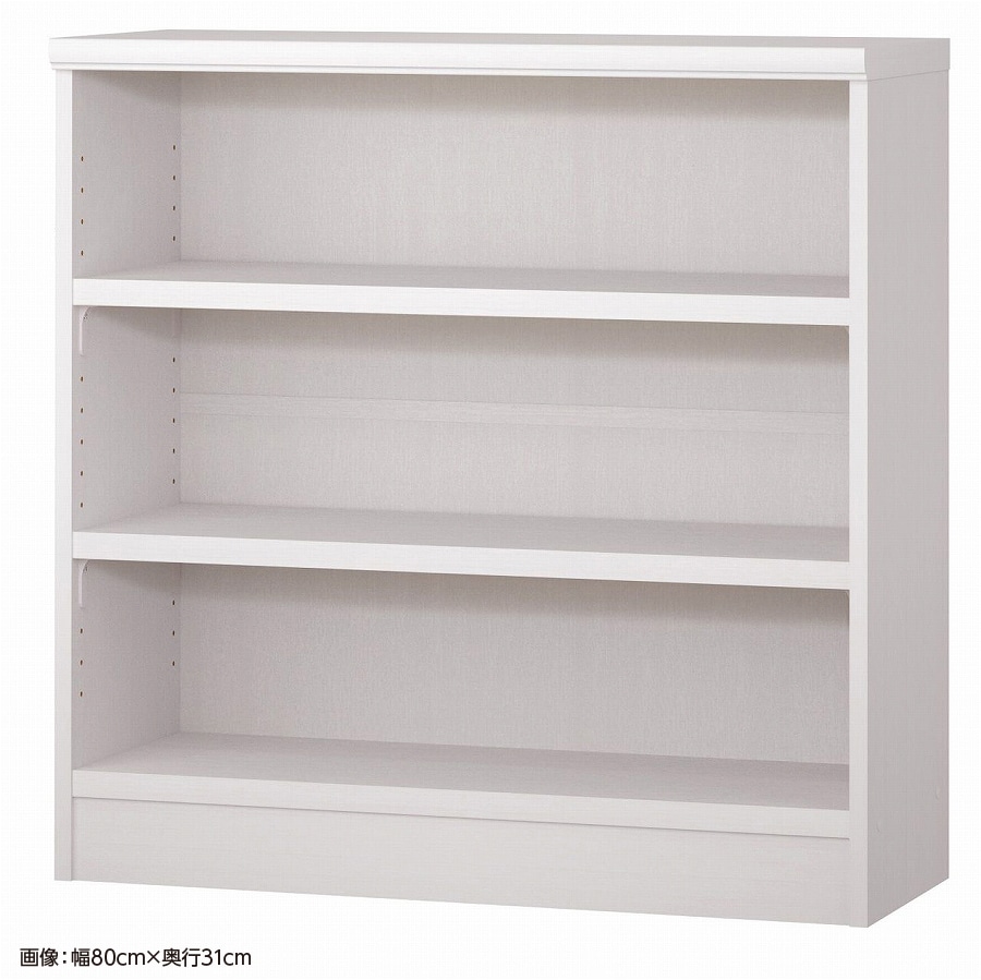 大洋 オーダーシェルフ ホワイトウッド NCオーダータフ8075 SR WW 幅750×奥行250×高さ800(mm) 1台（ご注文単位1台）【直送品】