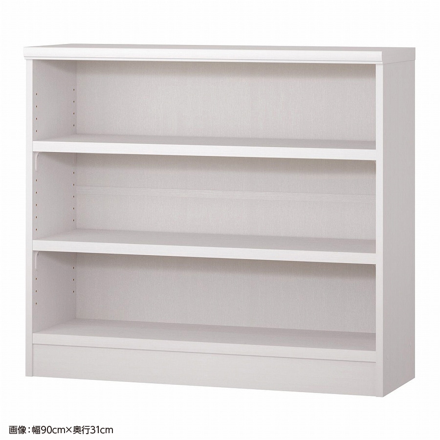 大洋 オーダーシェルフ ホワイトウッド NCオーダータフ8085 SR WW 幅850×奥行250×高さ800(mm) 1台（ご注文単位1台）【直送品】