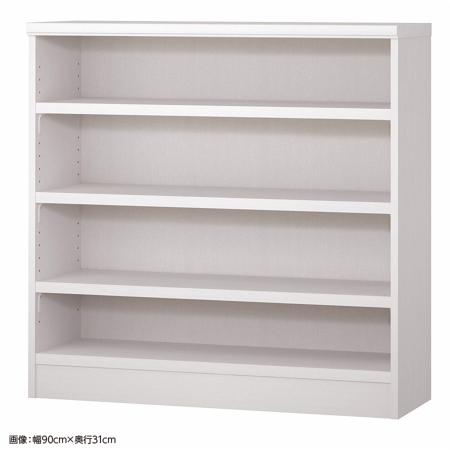 大洋 オーダーシェルフ ホワイトウッド NCオーダータフ9090 SR WW 幅900×奥行250×高さ881(mm) 1台（ご注文単位1台）【直送品】