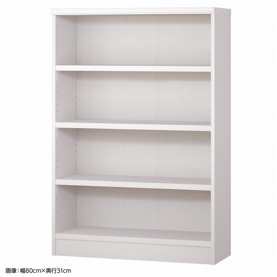 大洋 オーダーシェルフ ホワイトウッド NCオーダータフ1280 SR WW 幅800×奥行250×高さ1170(mm) 1台（ご注文単位1台）【直送品】