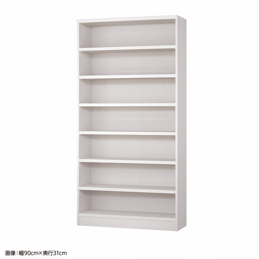 大洋 オーダーシェルフ ホワイトウッド NCオーダータフ1885 SR WW 幅850×奥行250×高さ1780(mm) 1台(ご注文単位1台)【直送品】