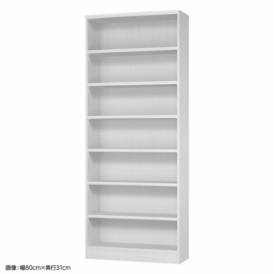 大洋 オーダーシェルフ ホワイトウッド NCオーダータフ2075 SR WW 幅750×奥行250×高さ2000(mm) 1台(ご注文単位1台)【直送品】