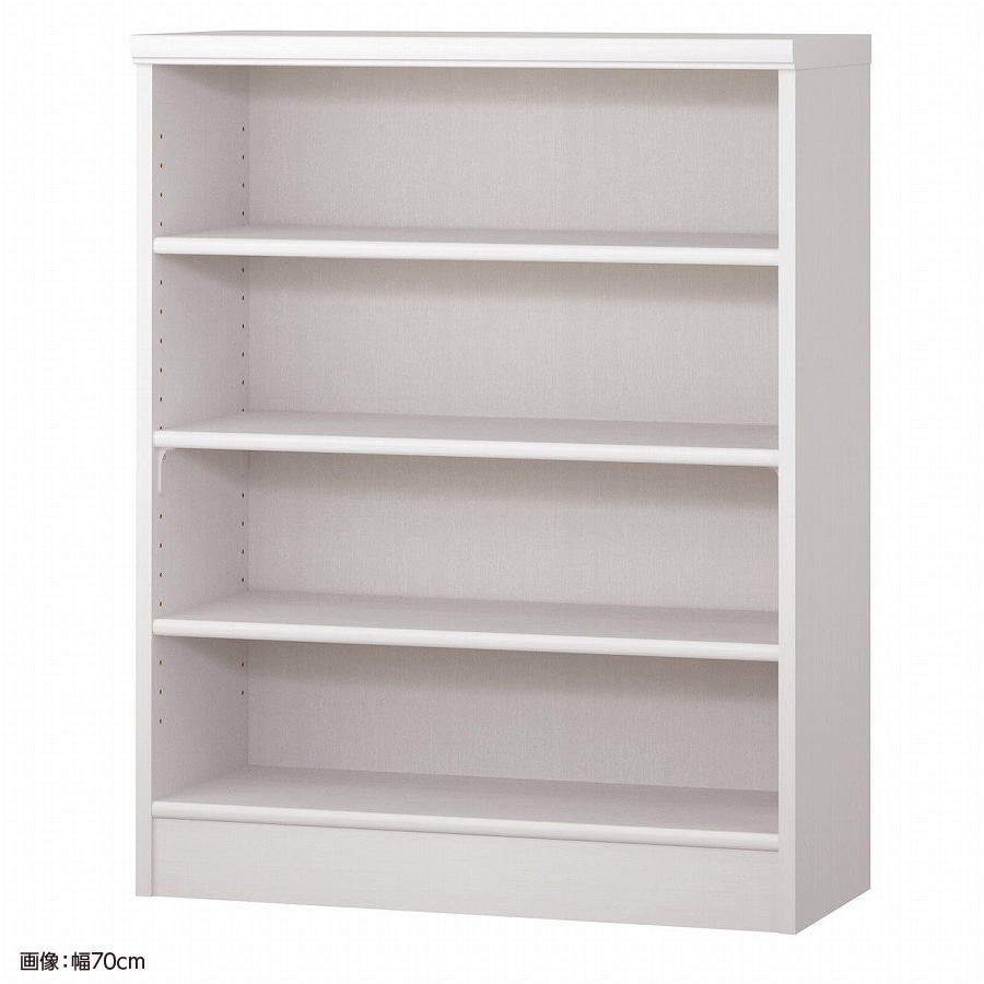 >大洋 オーダーシェルフ ホワイトウッド NCオーダー9070 R WW 幅700×奥行310×高さ881(mm) 1台(ご注文単位1台)【直送品】