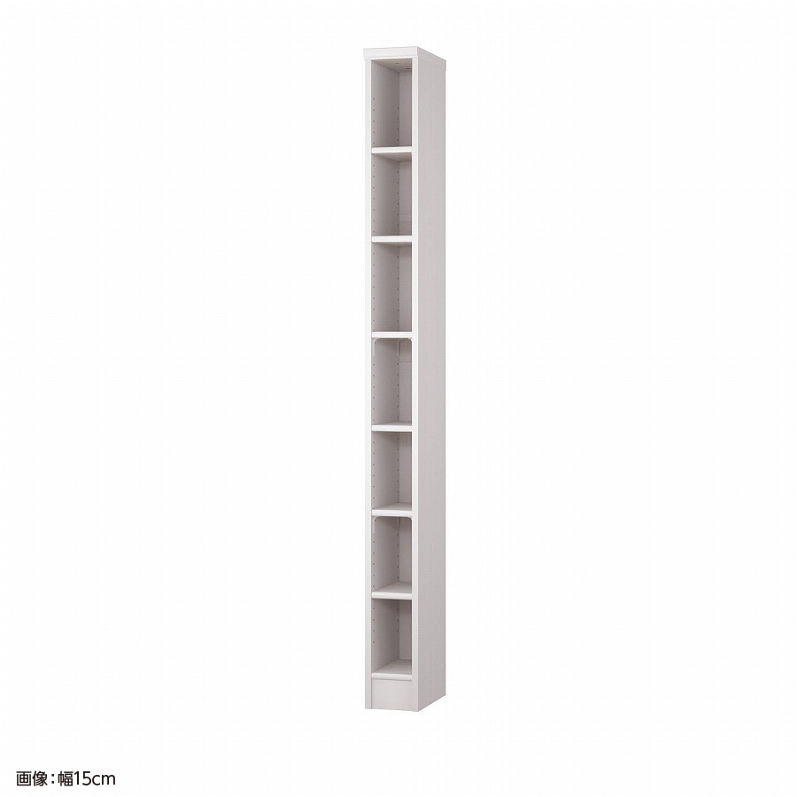 大洋 オーダーシェルフ ホワイトウッド NCオーダー1815 R WW 幅150×奥行310×高さ1780(mm) 1台（ご注文単位1台）【直送品】