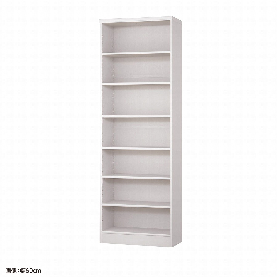 大洋 オーダーシェルフ ホワイトウッド NCオーダー1855 R WW 幅550×奥行310×高さ1780(mm) 1台(ご注文単位1台)【直送品】